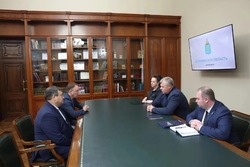 Игорь Бабушкин встретился с новым тренером астраханского «Волгаря» 