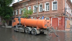 В Астрахани за ночь выпала месячная норма осадков