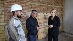В Астраханском политехническом колледже продолжается капремонт
