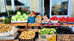 В Астрахани на рынке Кутум прошла ярмарка