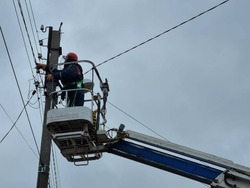 Из-за непогоды в Астраханской области оборвались линии электропередач