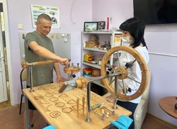 В Кировской больнице астраханцы проходят реабилитацию на новом оборудовании 