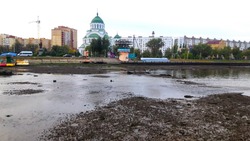 В Астрахани понизили уровень воды в городских каналах