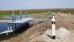 Под Астраханью завершается строительство гидротехнического сооружения