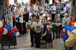 В школе № 39 города Астрахани прошла акция «Бессмертный полк»