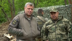 Игорь Бабушкин встретился с мобилизованными астраханцами в ЛНР