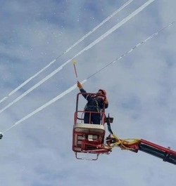 Астраханские энергетики помогли при ликвидации последствий непогоды в Адыгее