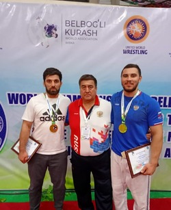 Астраханец завоевал бронзу на чемпионате мира по борьбе на поясах