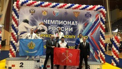 Астраханец завоевал серебро на чемпионате России по рукопашному бою