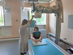 В Знаменской больнице появился новый рентгенаппарат
