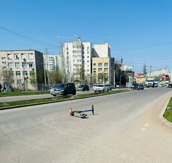 В Астрахани произошло ДТП с самокатом