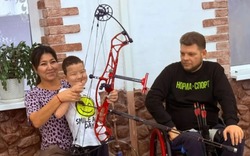 В Астрахани прошёл паралимпийский урок по стрельбе из лука