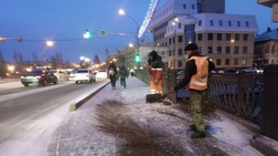 Астраханские коммунальщики обеспечивают безопасность на дорогах