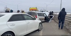 В тройном ДТП на астраханской трассе погиб мужчина