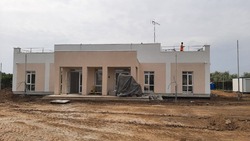 В астраханском посёлке продолжают строительство Дома культуры