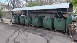 По требованию прокуратуры в Астрахани обустроили мусорную площадку