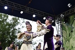 В Астраханской области состоялся первый концерт Всероссийского Сабантуя