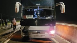 Пассажирский автобус «Москва – Астрахань» попал в ДТП