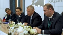Губернатор Астраханской области рассказал о работе на экономическом форуме в Казани