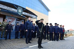 Астраханские кадеты стали обладателями оливковых беретов