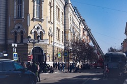 На пожарных учениях в центре Астрахани «подожгли» консерваторию