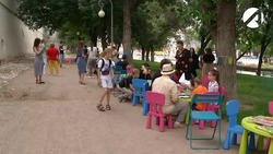 В Астрахани открыт сезон детских книжных пикников 