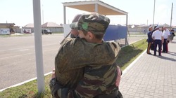 Астраханский участник СВО впервые за полгода увидел сына