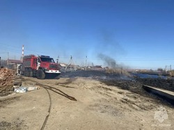 В Астраханской области тушат два ландшафтных пожара 